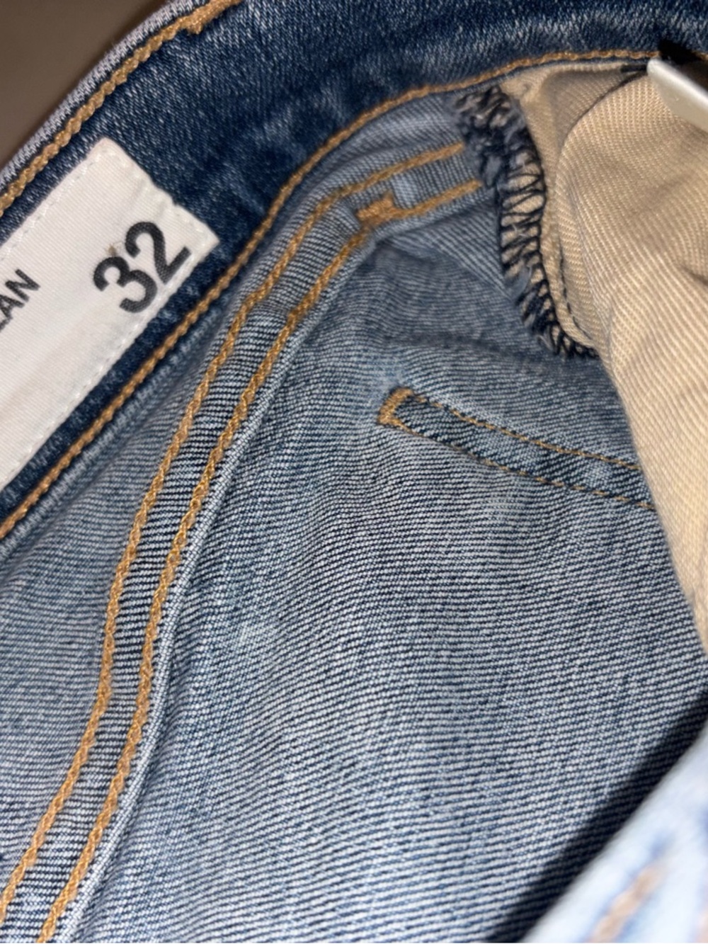 rag & bone Women's Blue Distressed Skinny Jeans - Picture 4 of 5